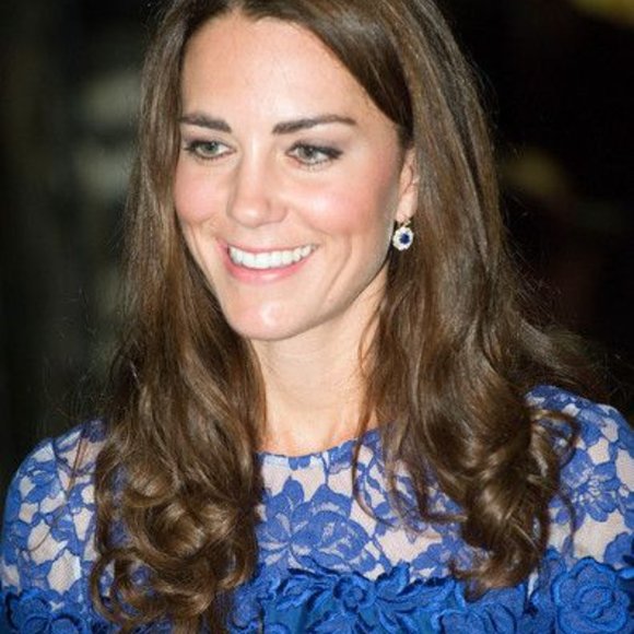 Erdem Jacquenta Blue Lace Dress - Picture 3 of 5